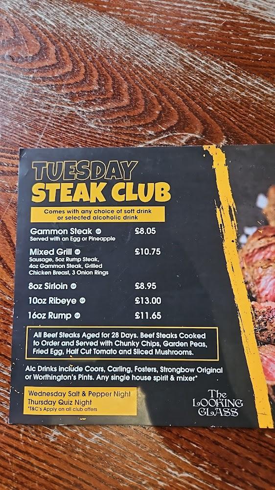 The Looking Glass Menu - 3